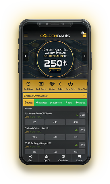 GoldenBahis mobil deneyim görseli